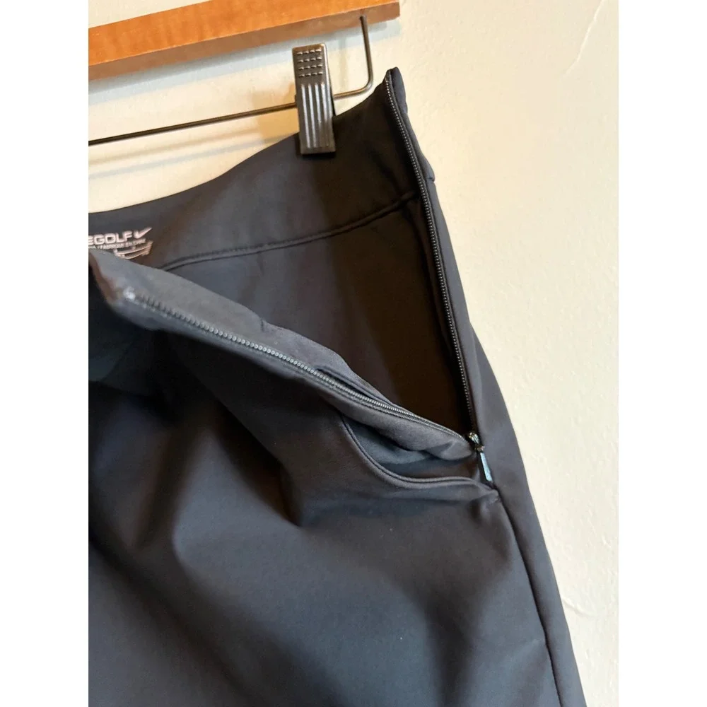 Nike Golf Women Black Dri-FIT Skort Skirt Size 4 742875-010